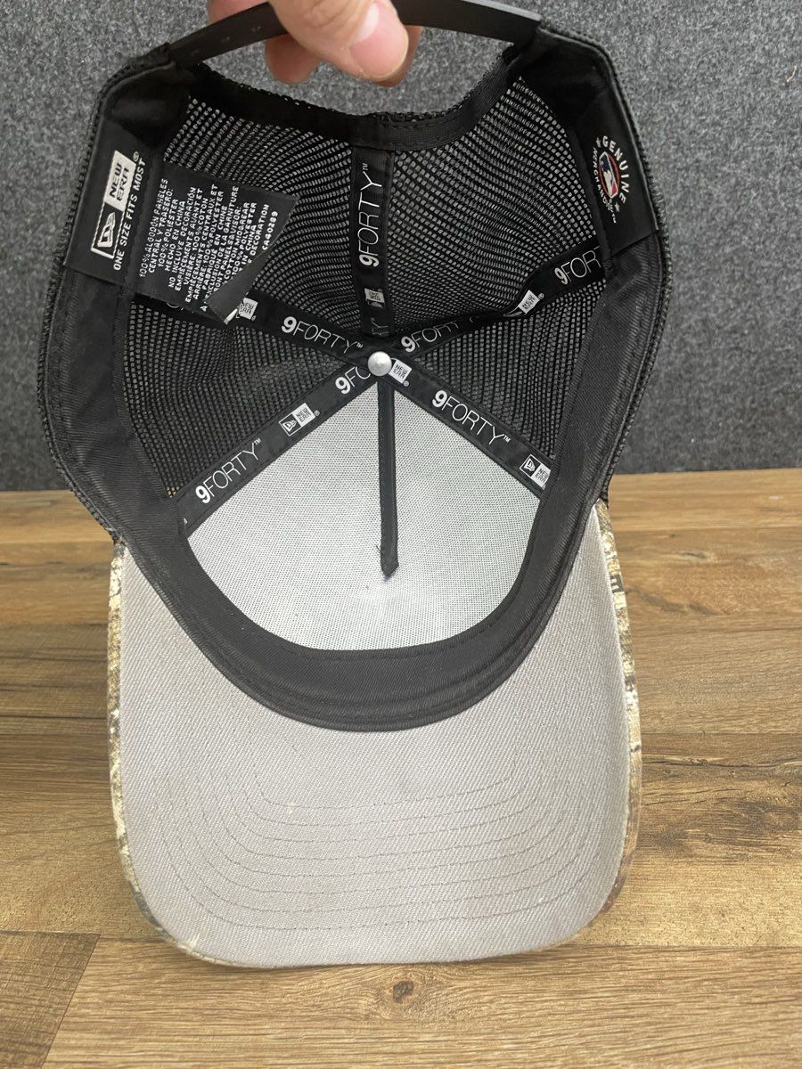 New Era New York Yankees 9FORTY A-Frame Trucker Cap Camo 1999 World Series OSFM