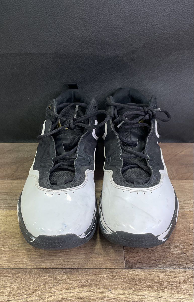 Nike Jordan Stay Loyal 3 Black White Gold Mid Top Sneakers Men's Size 11.5