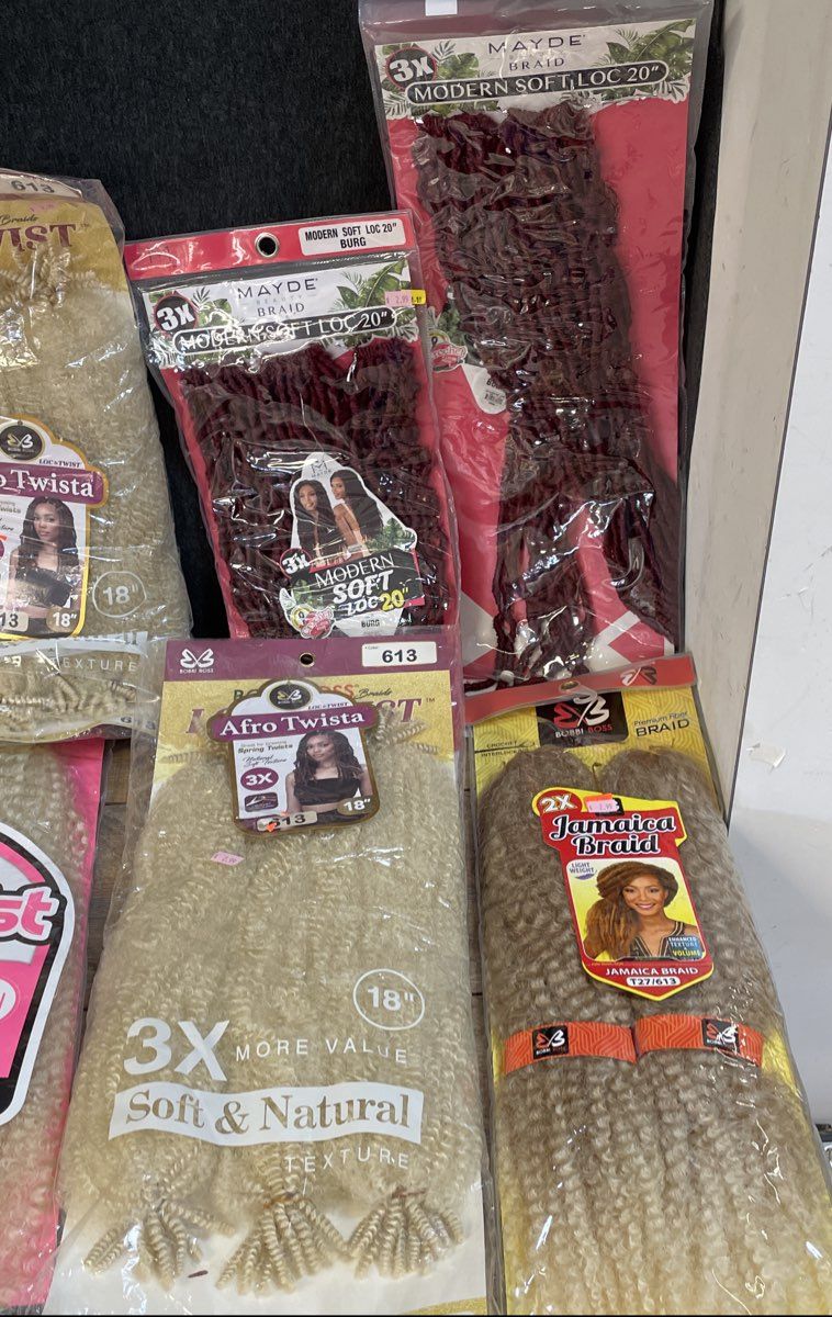 Lot 20+ NIP Hair Extensions Bobbi Boss X-Pression Vivica Fox Braids Twists Locs