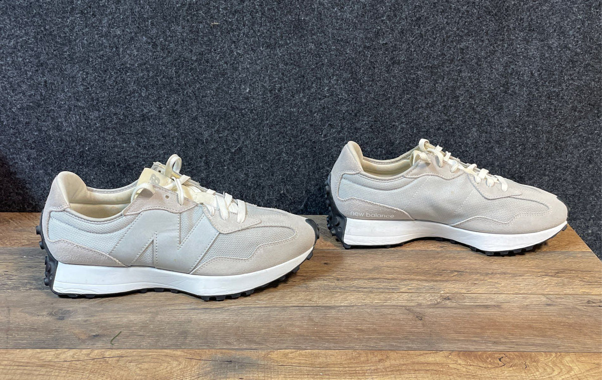 New Balance 327 Light Grey Off White Men's Lifestyle Sneakers Size 12