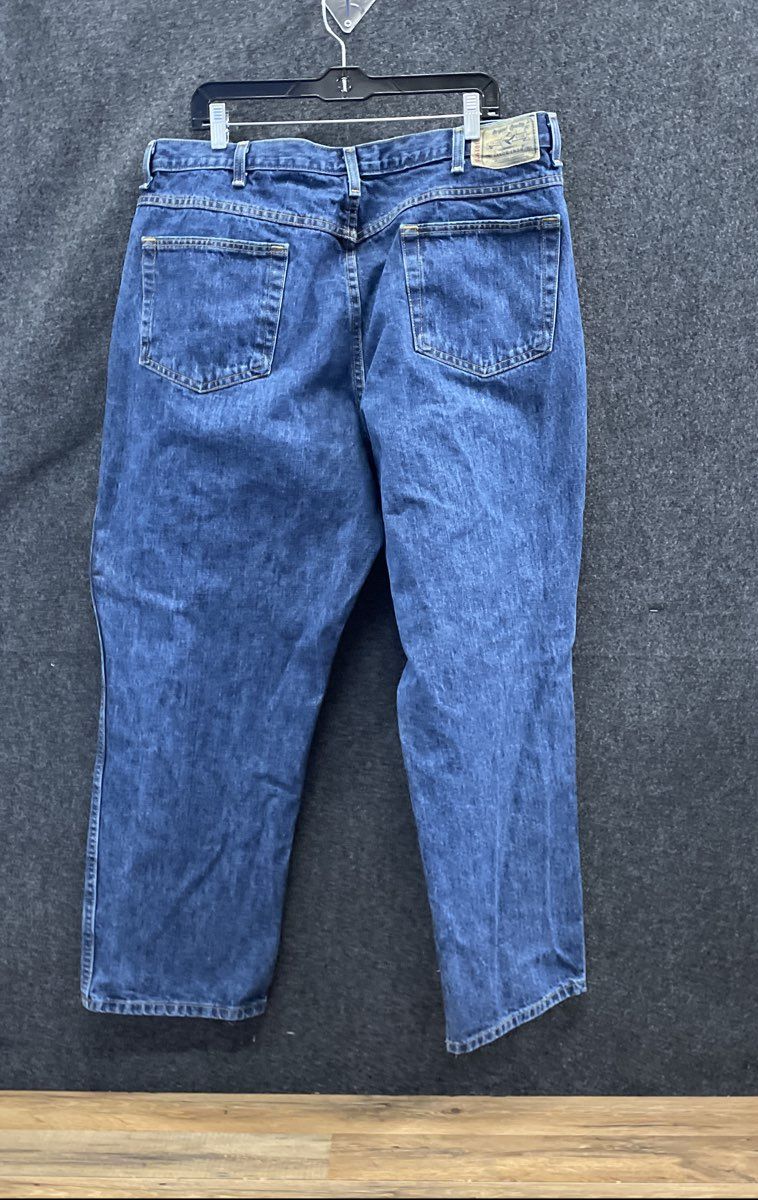 Red Head Men's Blue Relaxed Fit 5-Pocket Cotton Denim Jeans Sz 42x30