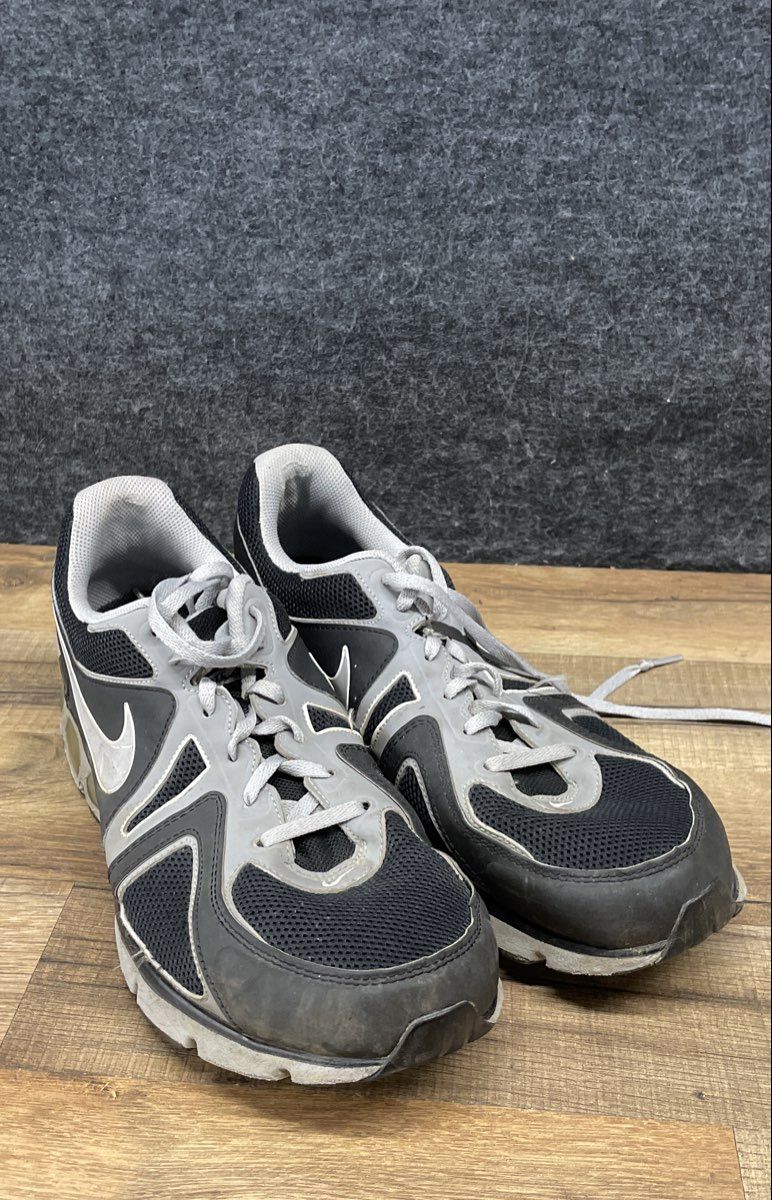Nike Air Agitate 4 Black Cool Grey Men's Running Shoes Size 12