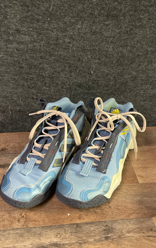 Adidas Exhibit B Mid Candace Parker Ace Ambient Sky Basketball Shoes Wmns 10
