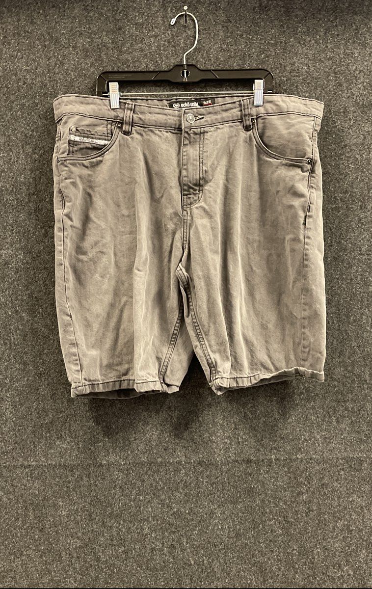 Ecko Unltd Men's Grey Rawthentic Denim Shorts Size 40