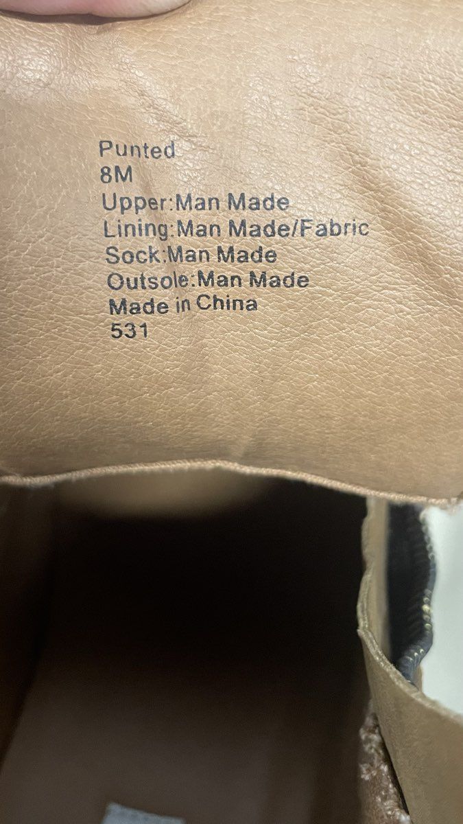 Steve Madden Punted Camel Men's High Top Zip Up Sneakers Size 8