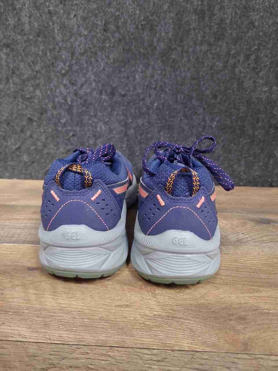 Asics Gel-Sonoma 6 Navy Blue Orange Trail Running Shoes Women's Size 8.5