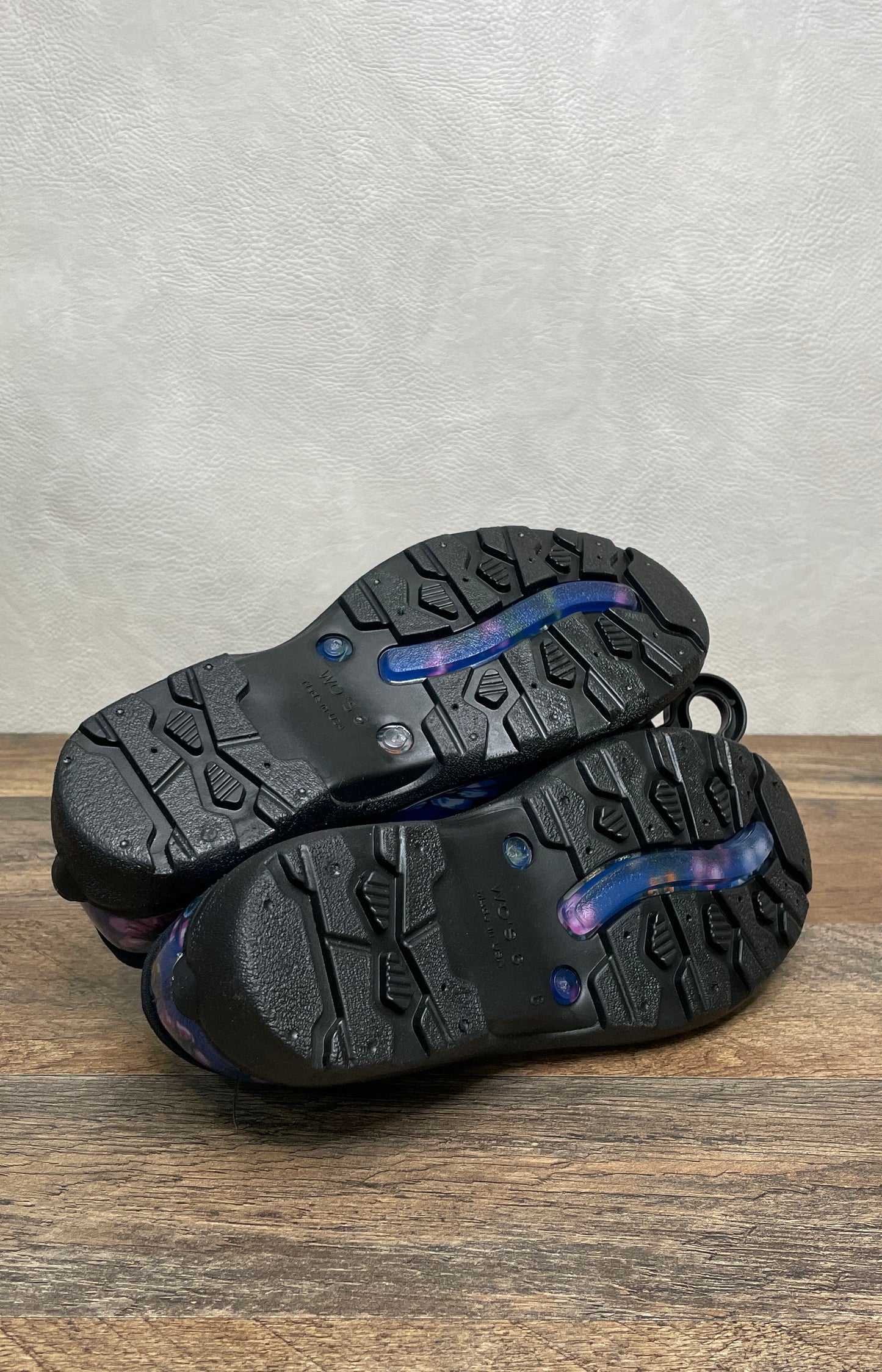 Sloggers Women's Waterproof Rain & Garden Clogs Blue Floral NWT Size 6