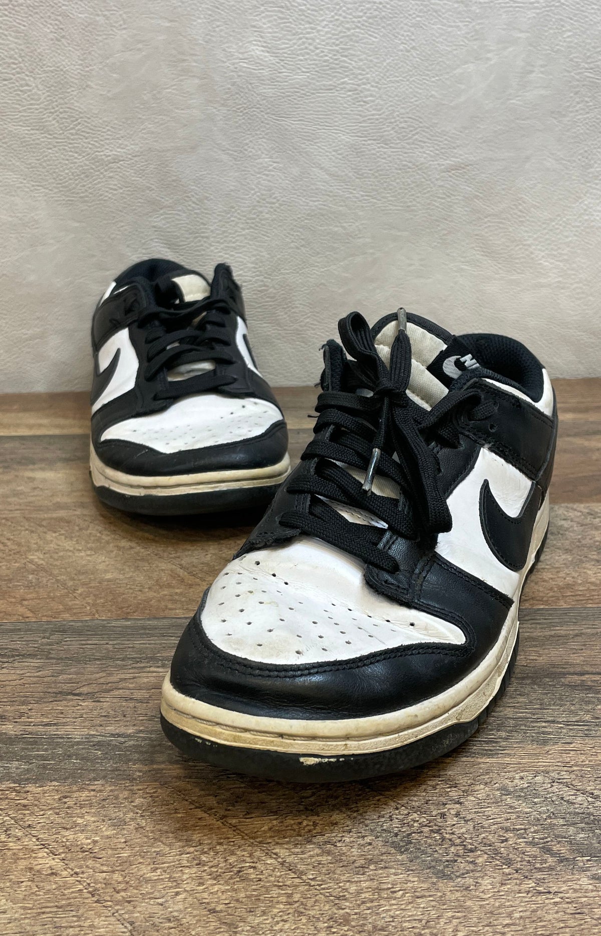 Nike Dunk Low Panda White Black Women's Sneakers Size 9 DD1503-101
