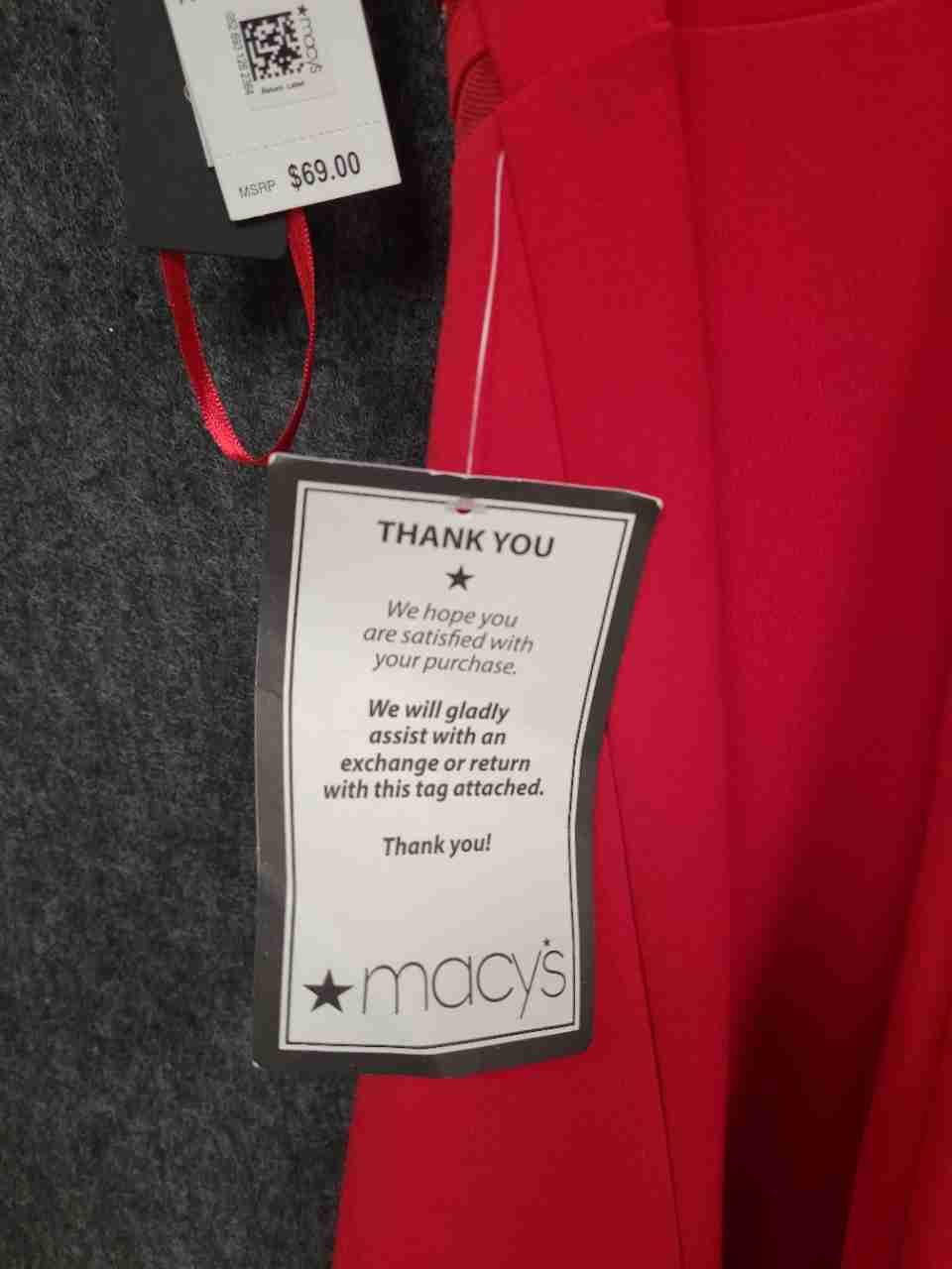 City Studio Women's Party Pink Red Embellished Waist Fit & Flare Dress Sz M NWT