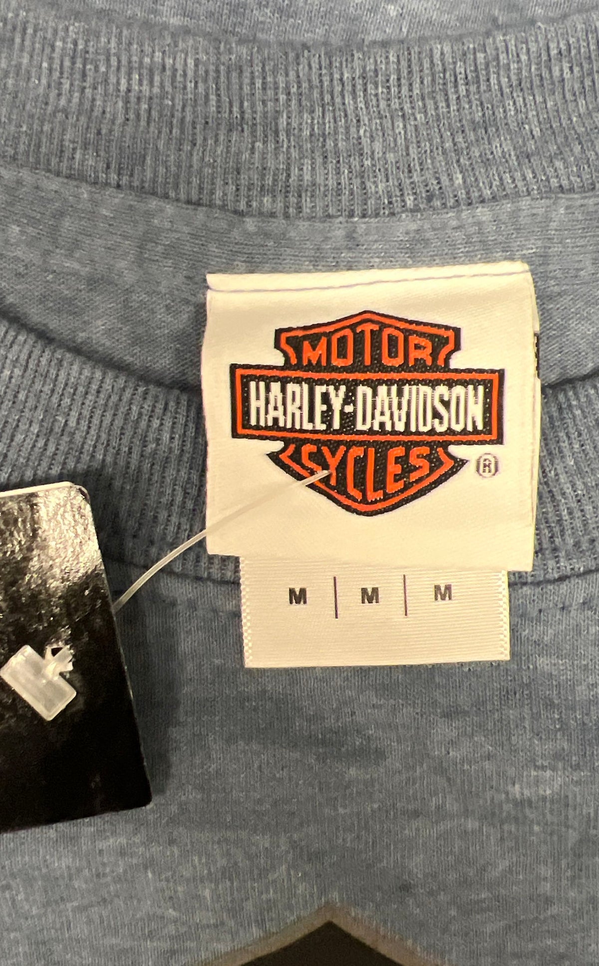 Harley-Davidson Jackson Hole Wyoming Graphic T-Shirt Blue Heather Sz M