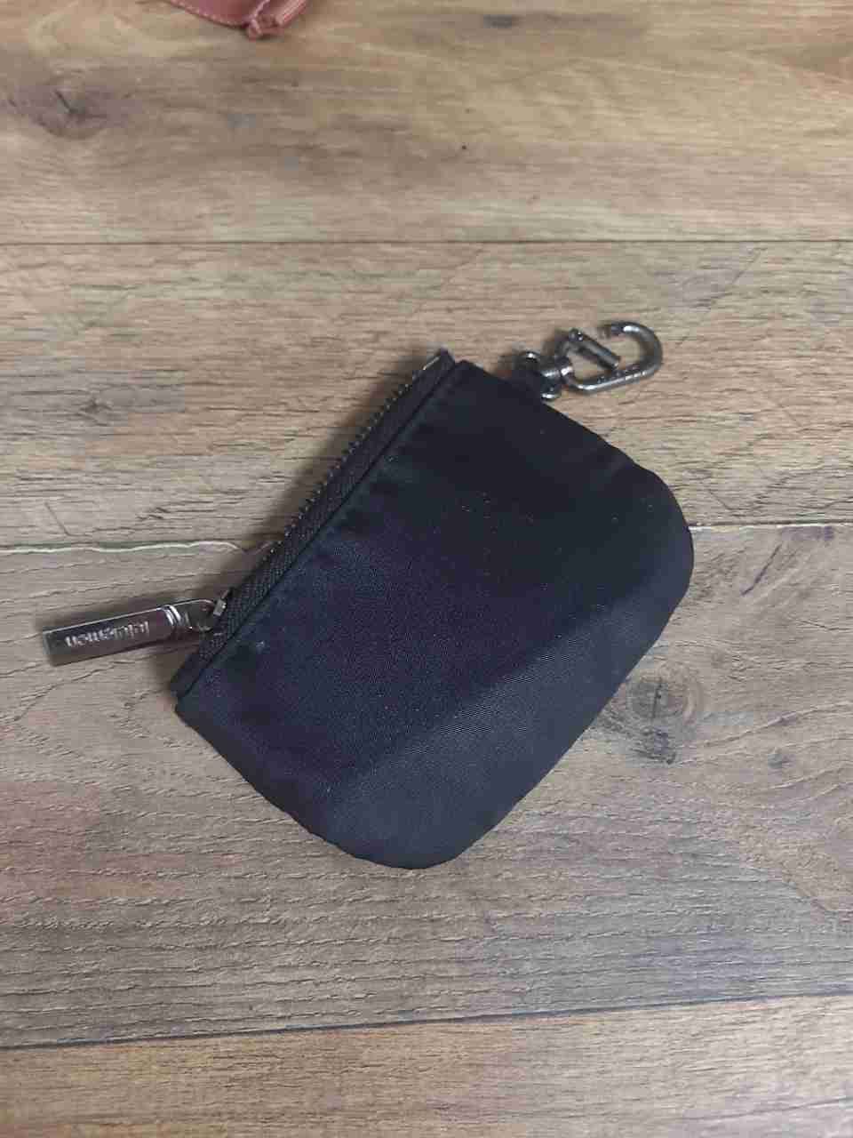 Lululemon Everywhere Belt Bag and Nano Pouch Pink Black Lot of 2