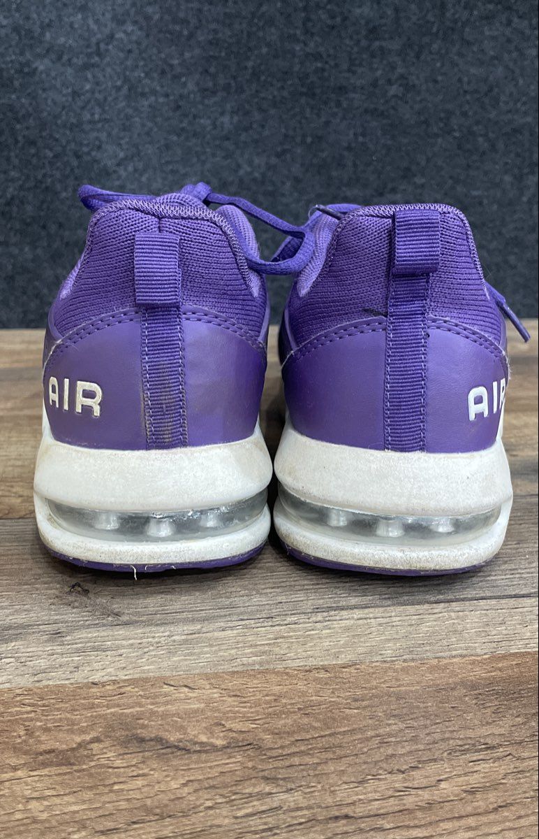 Running Air Purple White Knit Air Cushion Sneakers Women's Sz EUR 36