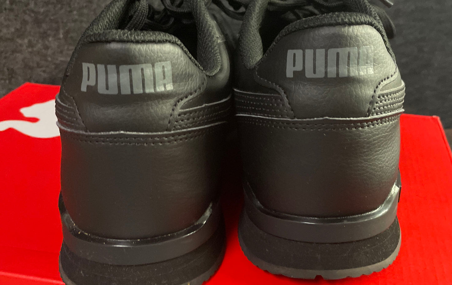 Puma ST Runner v3 L Triple Black Men's Sneakers Size 13 DS