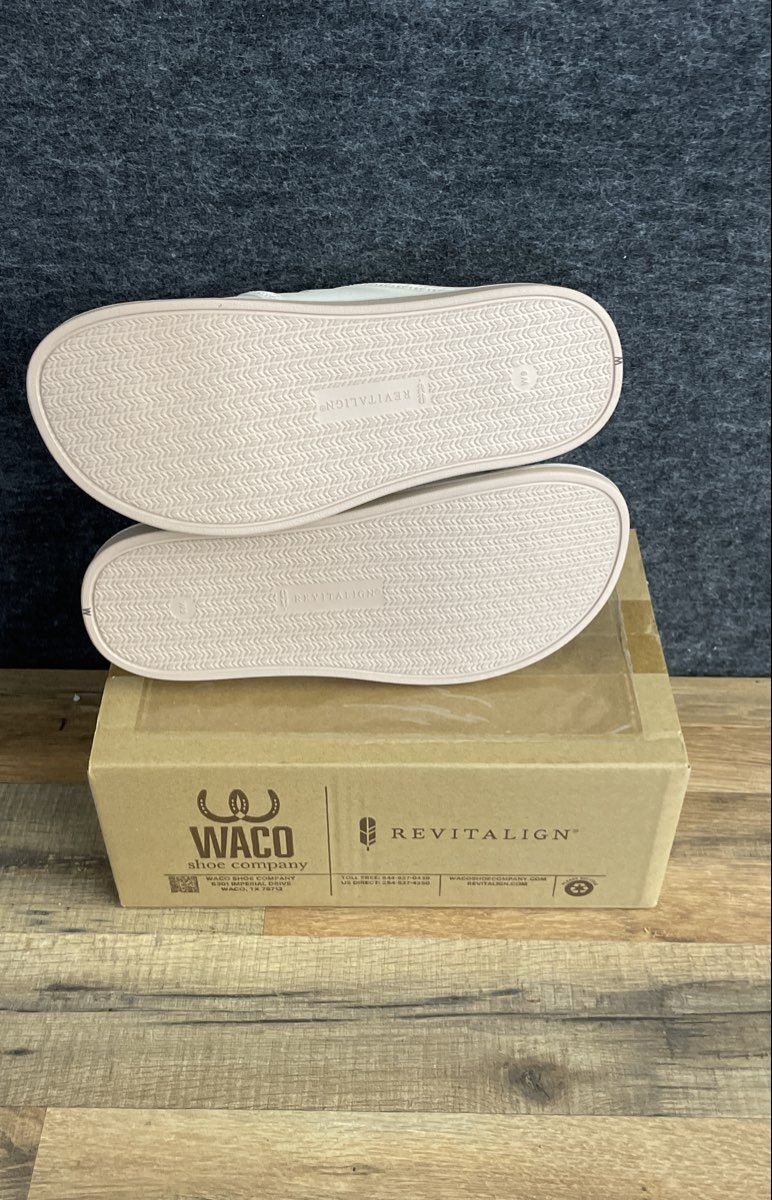 Revitalign Cabana Slide Sandshell Women's Sandals Size 9W NIB