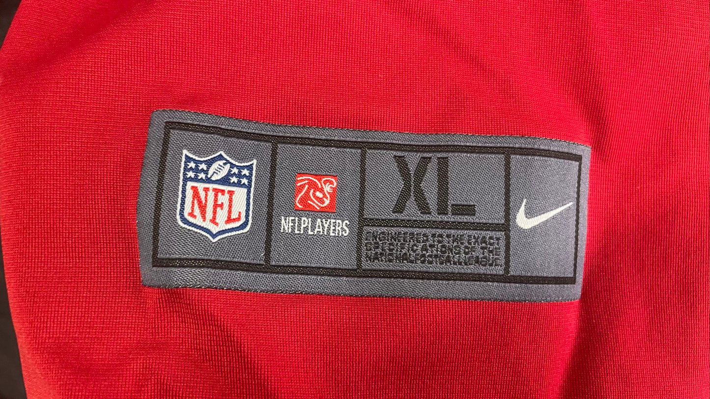 Nike Men's New England Patriots Mac Jones #10 Jersey Red NFL On Field Sz XL