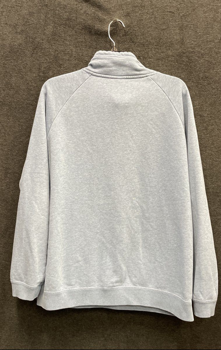 Nike Men's Sportswear Club Fleece 1/4 Zip Pullover Light Blue Heather Sz XL