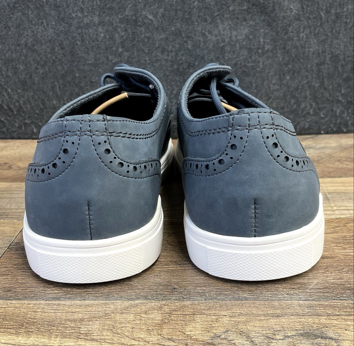 Aldo Blue Wingtip Brogue Derby Lightweight Dress Sneaker Size 9.5
