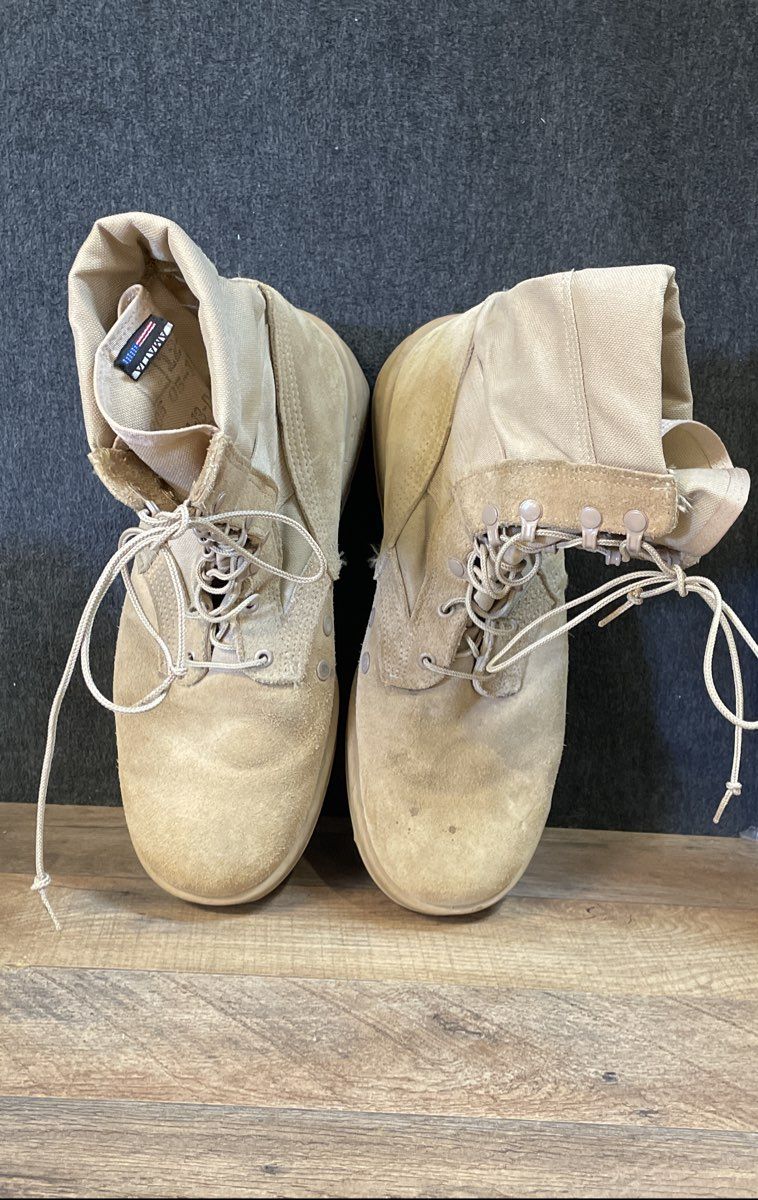 Altama Tan Desert Hot Weather Military Combat Boots Size 12W