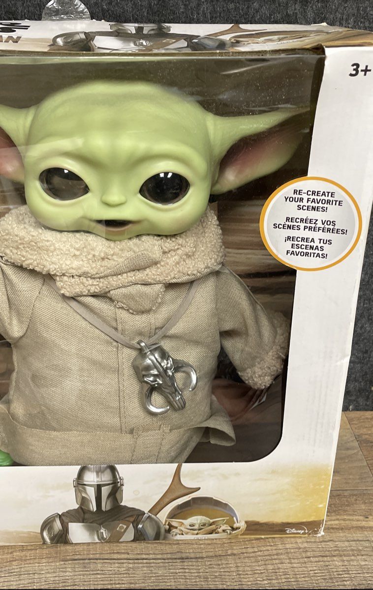 Mattel Star Wars The Mandalorian The Child Plush Baby Yoda New Sealed In Box