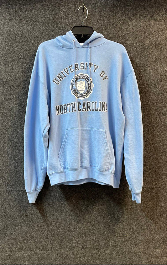 Champion Men's University of North Carolina UNC Blue Pullover Hoodie Size Large