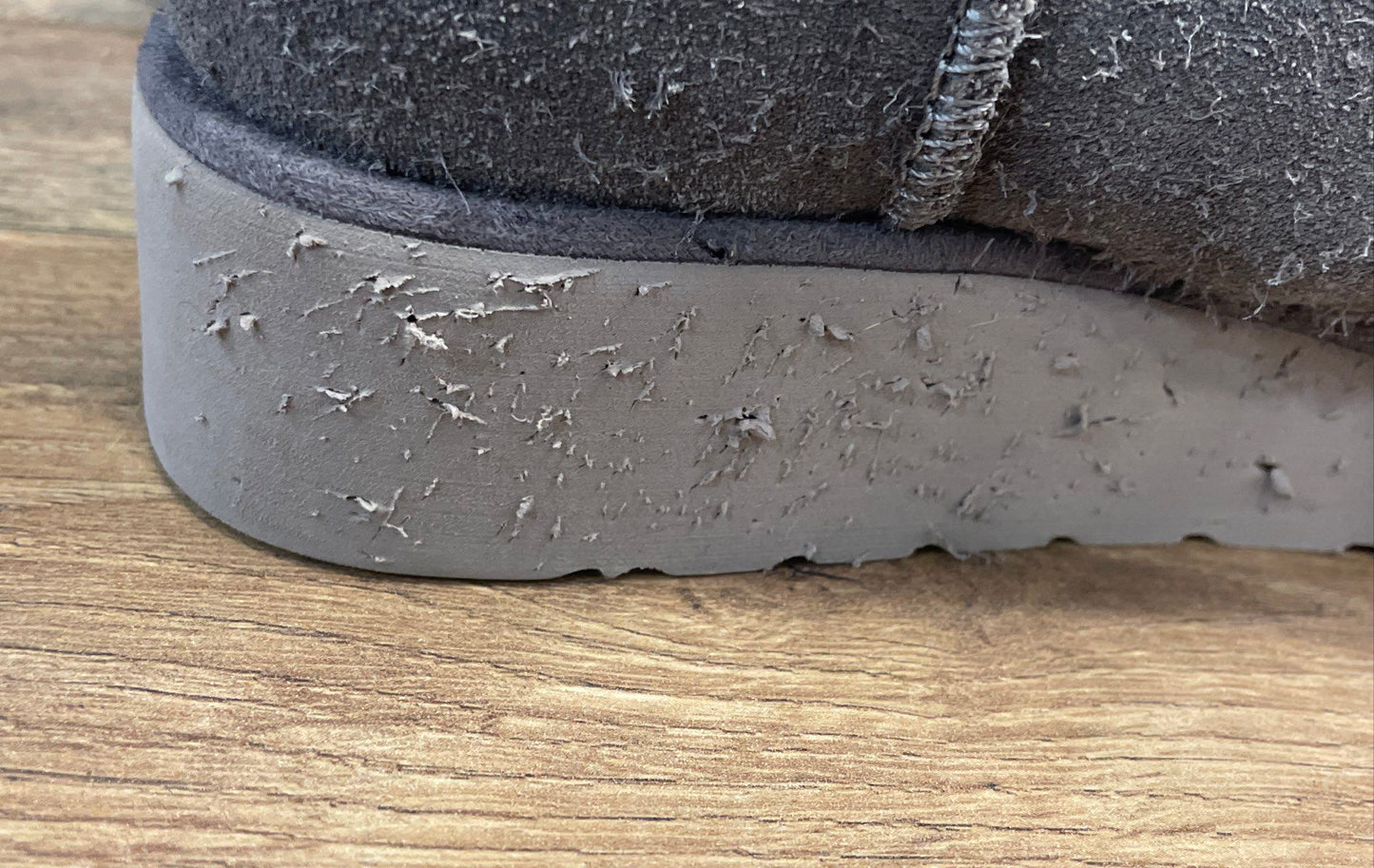 Koolaburra by UGG Shazi Grey Suede Fur Lined Chukka Boots Women's Size 9