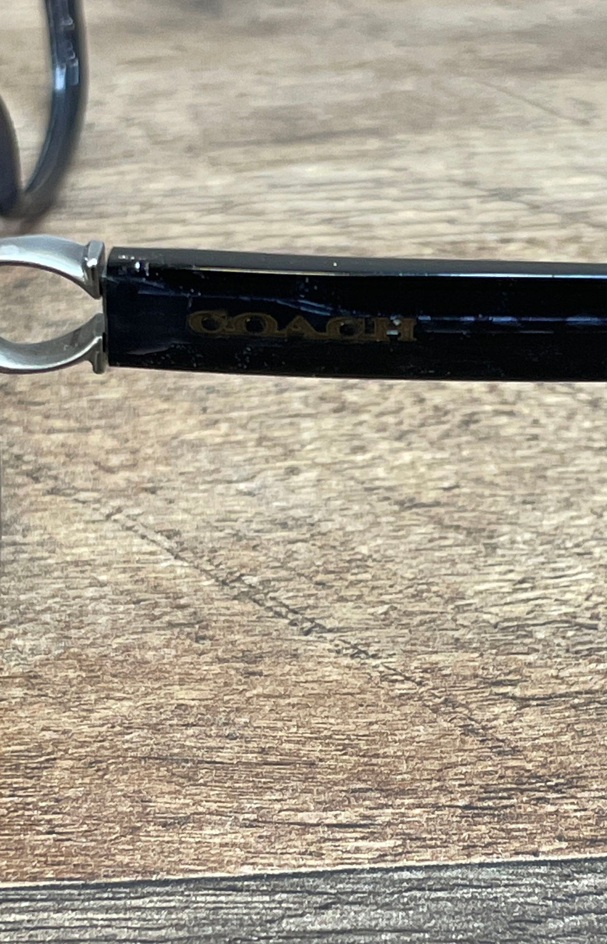 Coach Women's Transparent Navy Eyeglasses Frames HC6120 5110 Sz 52-16-140