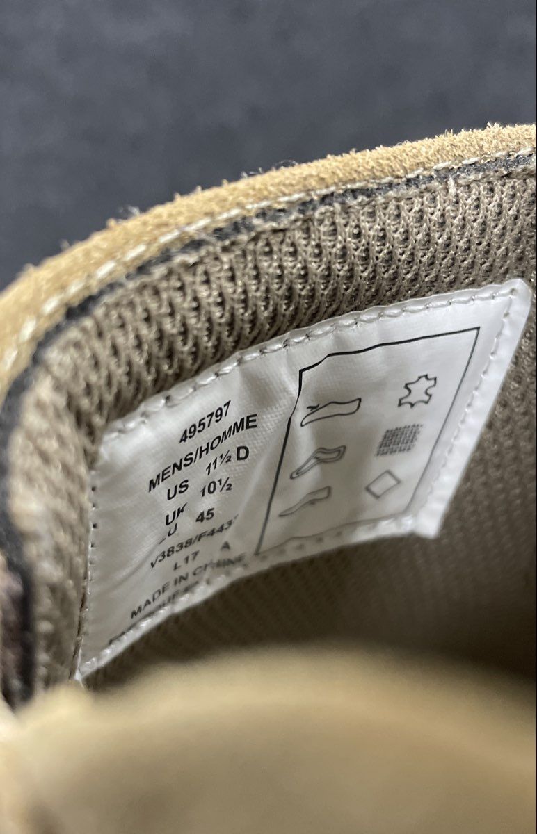 Lands' End Men's Tan Suede Slip-On Loafers Casual Shoes Size 11.5 D