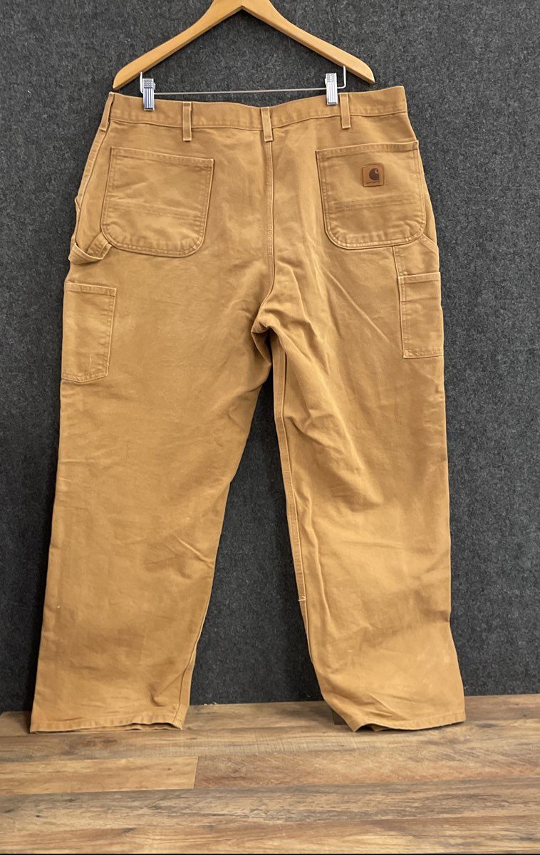 Carhartt Men's Brown B11 Original Dungaree Fit Canvas Carpenter Pants 40x32
