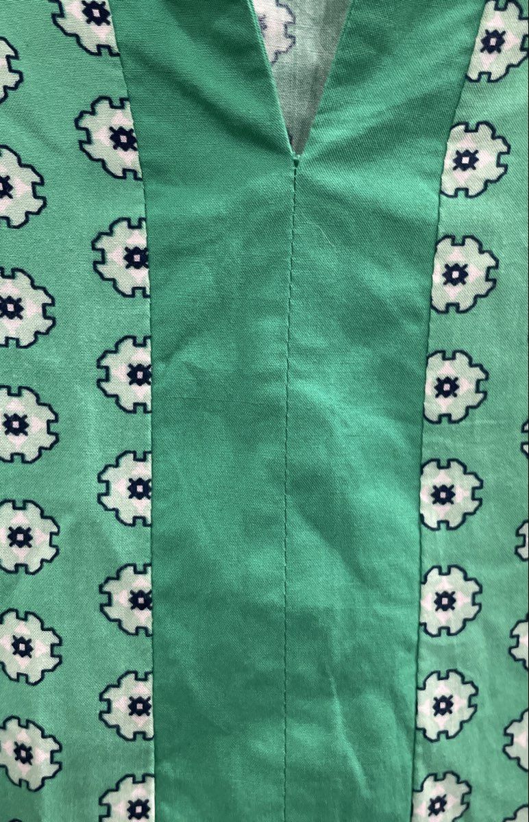 Old Navy Women's Green Floral Sleeveless Rayon Tunic Shift Top Size M