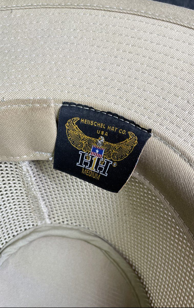 Henschel Men's Tan Aussie Breezer Mesh Ventilated Wide Brim Safari Hat Sz M