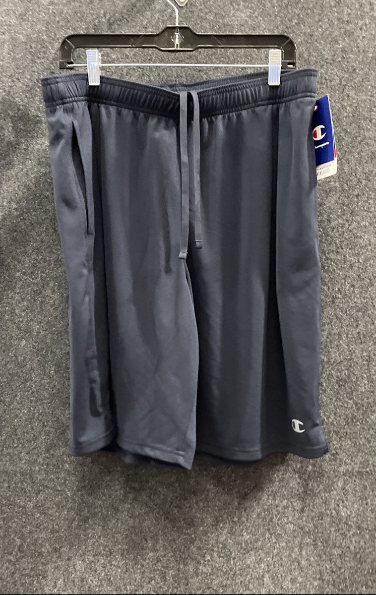Champion Men's Blue Polyester Athletic Shorts Sz XL NWT