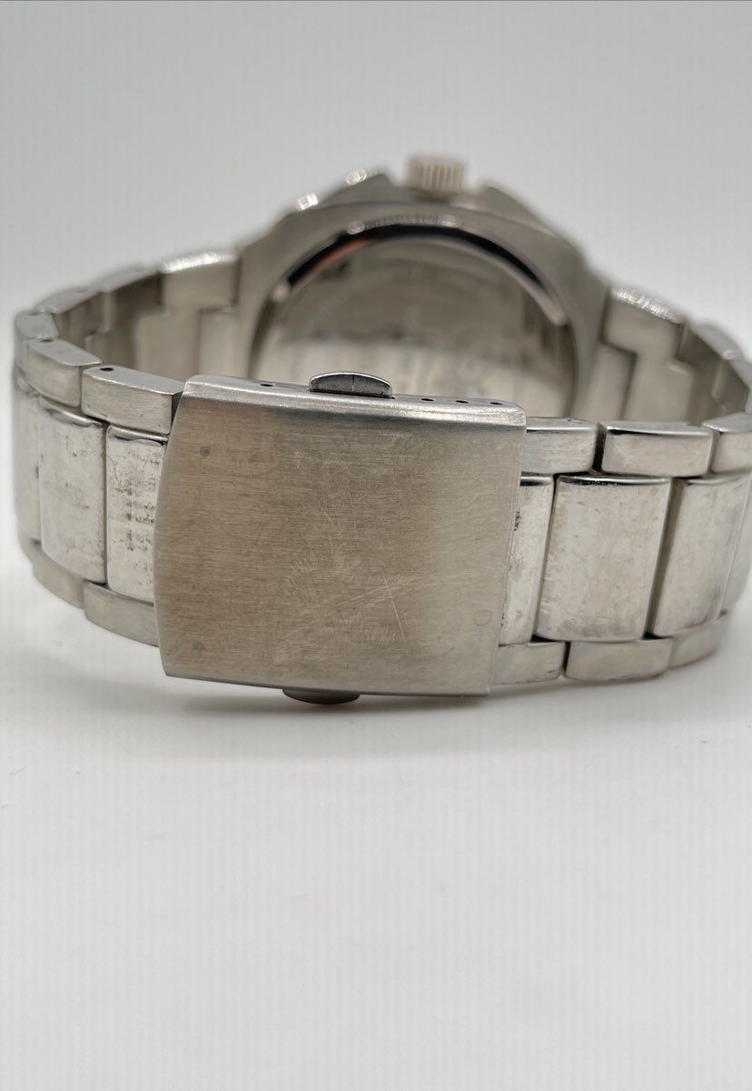 Disney Silver Tone Mickey Mouse Watch Model MK2085 *Not Working*