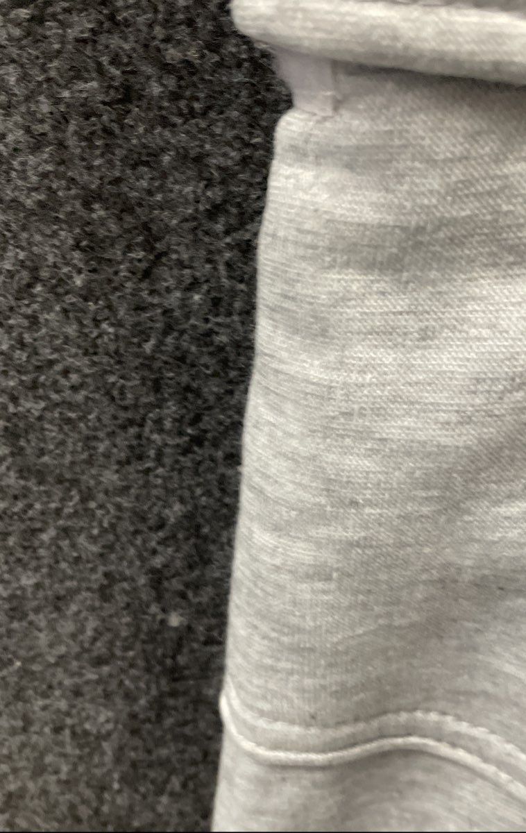 Champion Men's Heather Gray Cargo Sweatpants Fleece Lined Drawstring NWT Sz XL