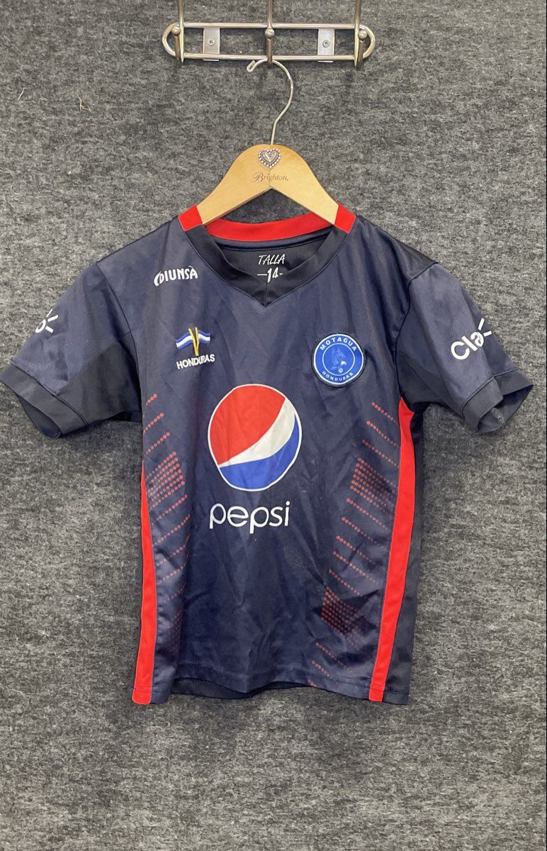 Nike Jordan PSG Messi 30 Joma FC Motagua Honduras Soccer Jersey Lot Kids Sz 14