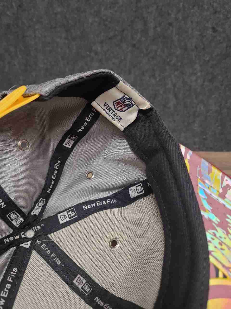 New Era Men's Washington Redskins NFL 9FIFTY Snapback Hat Gray Burgundy OS
