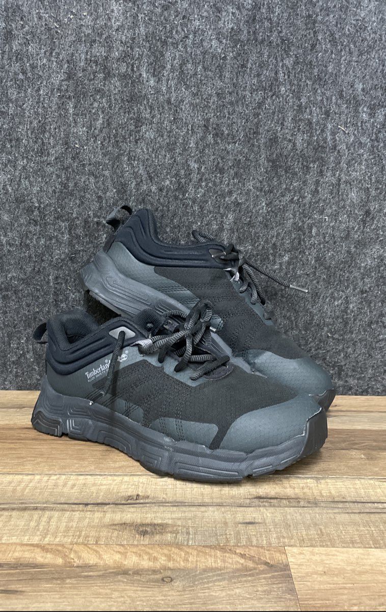 Timberland PRO Women's XR-1 Alloy Toe Black Work Sneakers Size 7 M