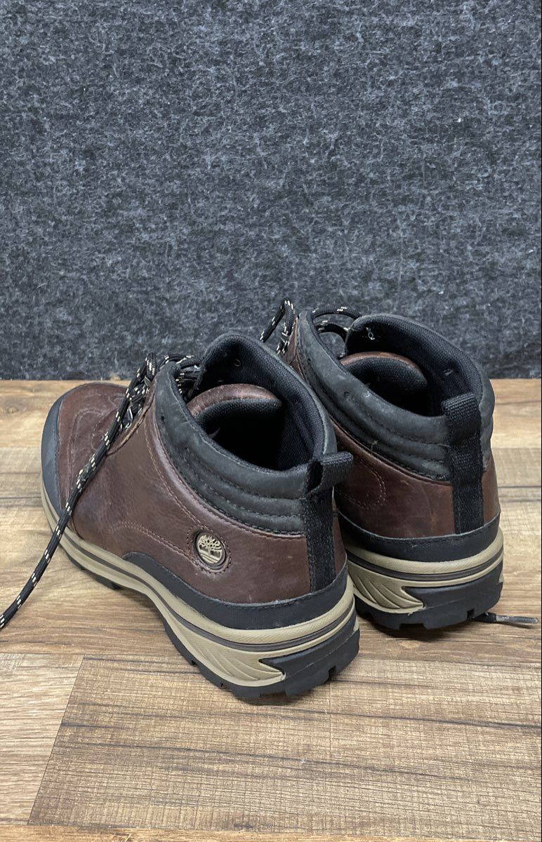 Timberland Chocorua Trail Mid Brown Leather Hiking Boots Mens Size 6