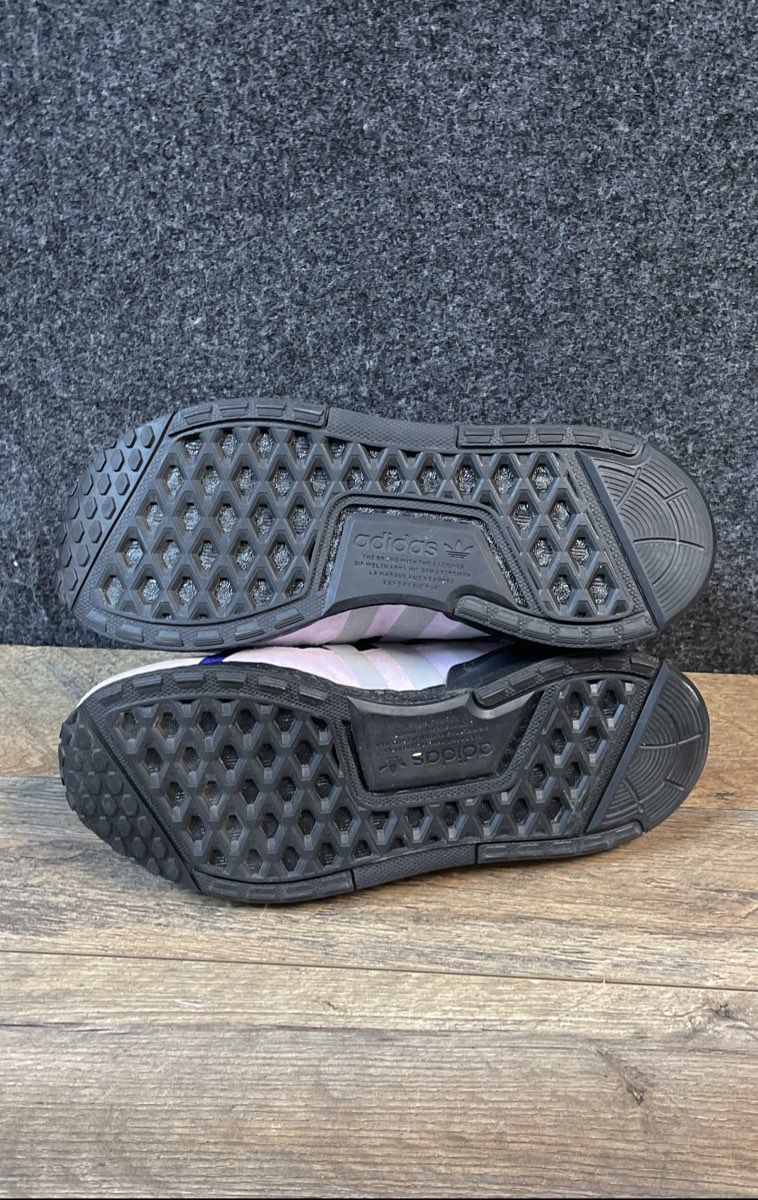 Adidas NMD_V3 Black Clear Pink Purple Running Shoes Men's Size 7.5