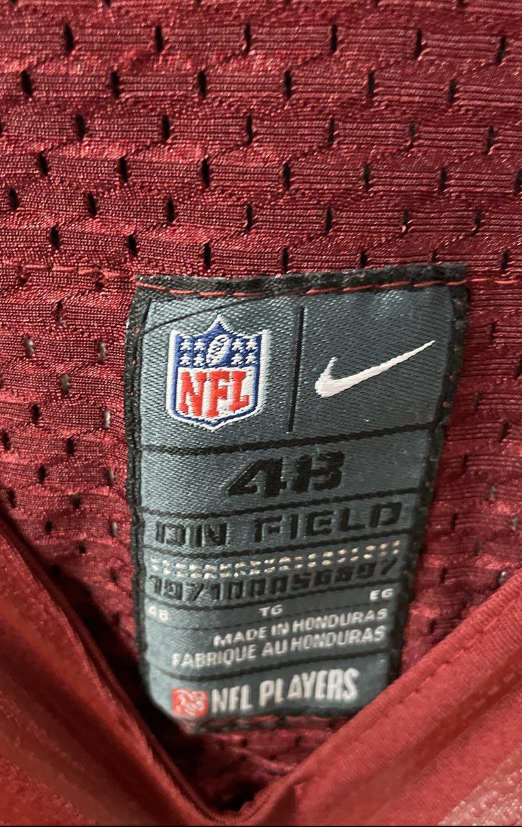 Nike Men's Washington Redskins Alfred Morris #46 Football Jersey Stitched NWT 48