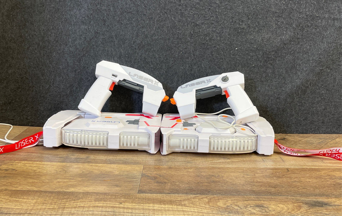 Laser X 2 Player Laser Tag Gaming Set Blasters & Chest Receivers Toy Game