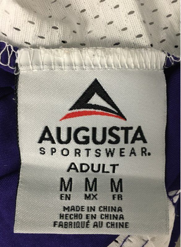 Augusta Sportswear Men's Baltimore Ravens Reversible NFL FLAG Jersey Purple M