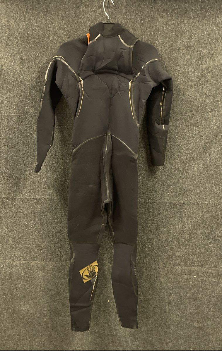 Body Glove Full Body Wetsuit Size Medium Front Zip Neoprene Black