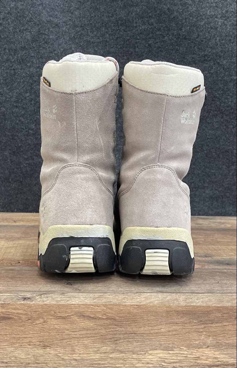Jack Wolfskin Texapore Winter Hiking Boots Tan Orange Size 9