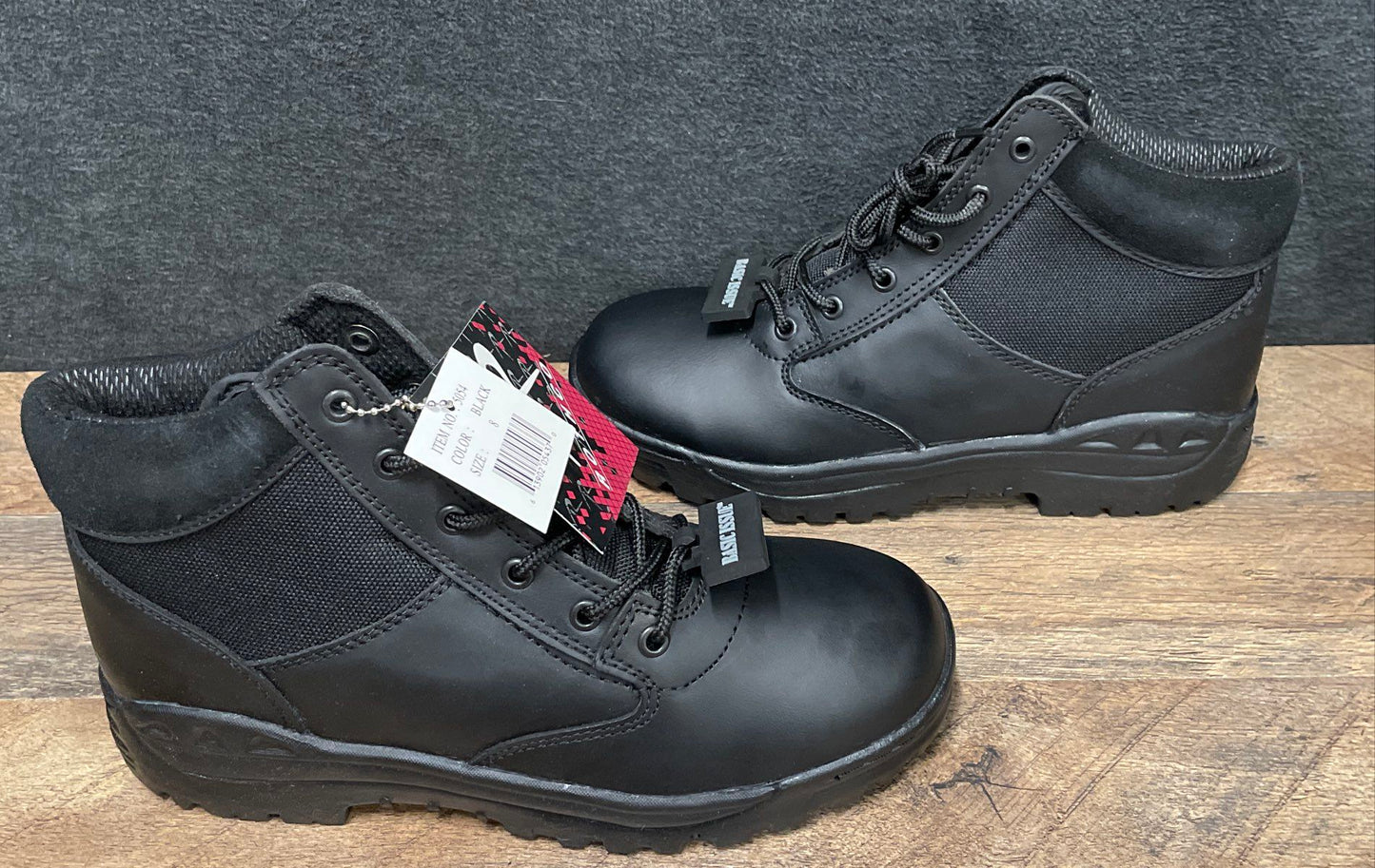 Rothco Forced Entry Tactical Boot Black Leather Nylon Basic Issue Size 8 NWT
