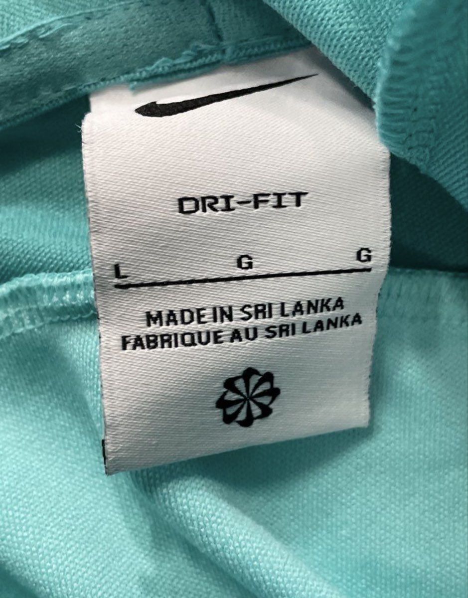 Nike Women's Turquoise Dri-Fit VDA Soccer Pullover Training Hoodie Sz L