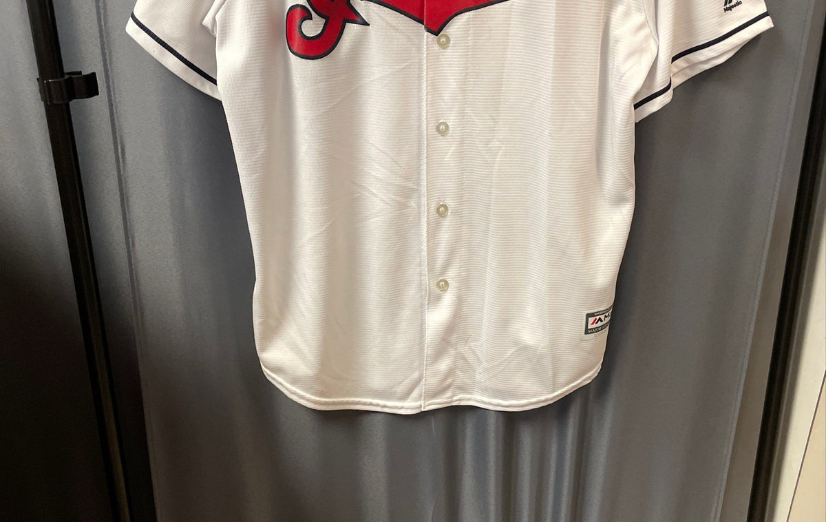 2010s Cleveland Indians Francisco Lindor #12 Majestic Cool Base Jersey Sz XL