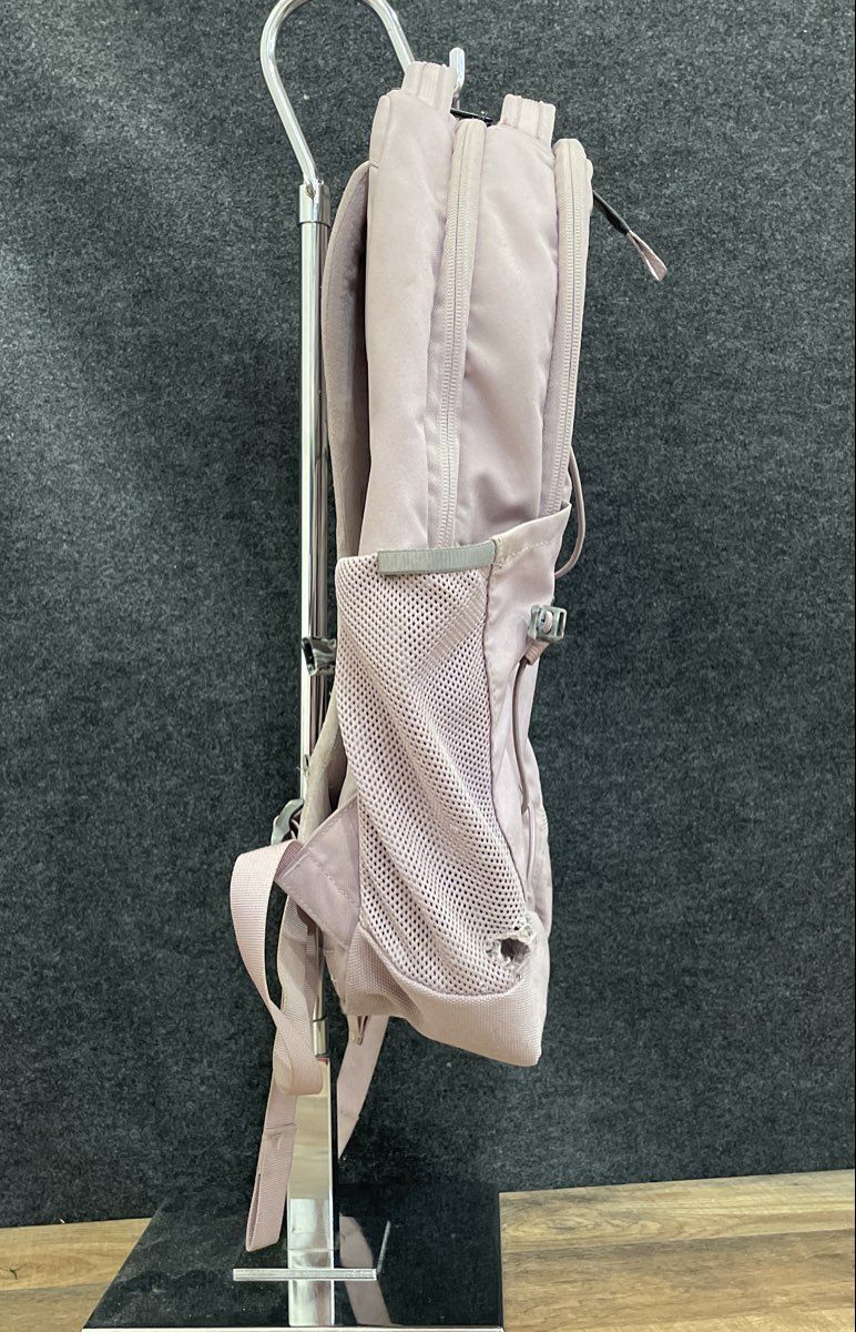 The North Face Pink Jester Backpack FlexVent Bungee Outdoor Daypack