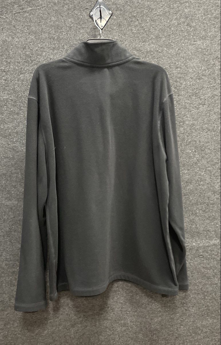 Harley-Davidson Genuine Motor Clothes Gothic Logo Quarter Zip Fleece Sz XL