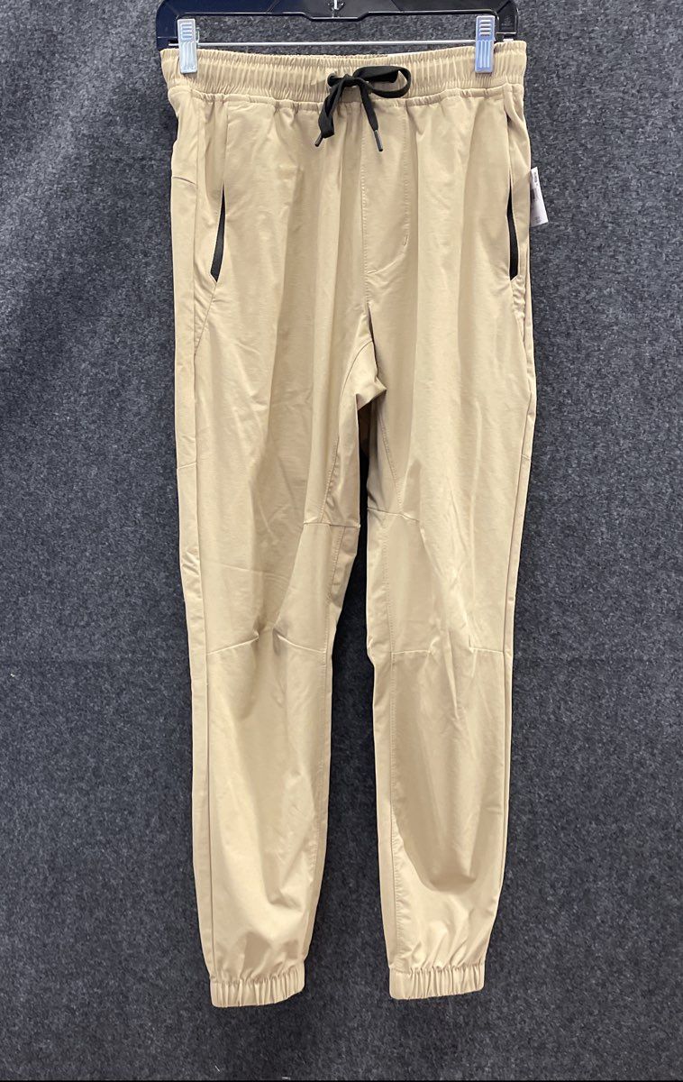 American Eagle Men's 24/7 Tech Jogger Brown Airflex+ Nylon Stretch Size XS NWT