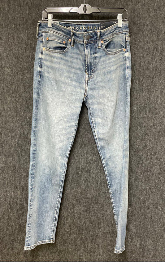 American Eagle Men's Original Straight Airflex+ Jeans Medium Tinted NWT 29x30